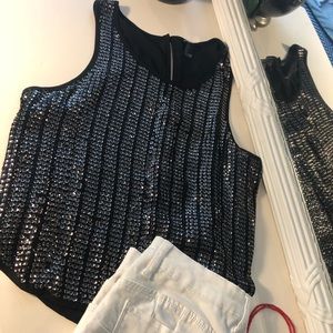 Sequins tank top